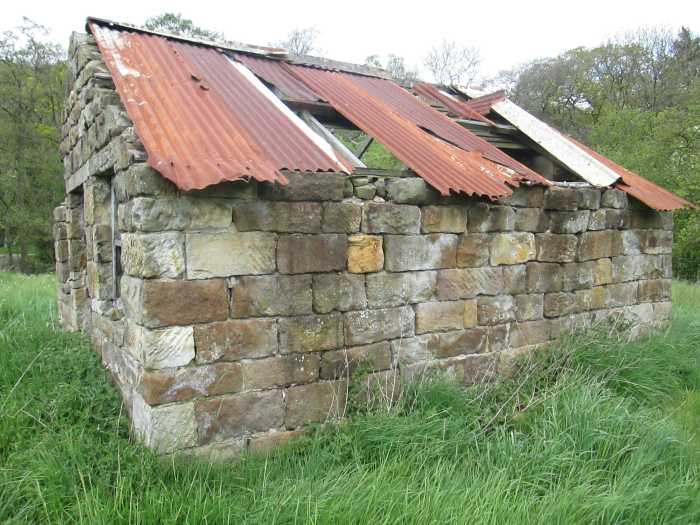 It's also too small for a family home. A labourer or two might live here, but not for long, and it's out of sight of any farm buildings.