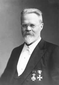 Nils Ekholm, 1913, the year of his appointment as Director of the Central Bureau of Meteorology. Image courtesy Wikipedia.