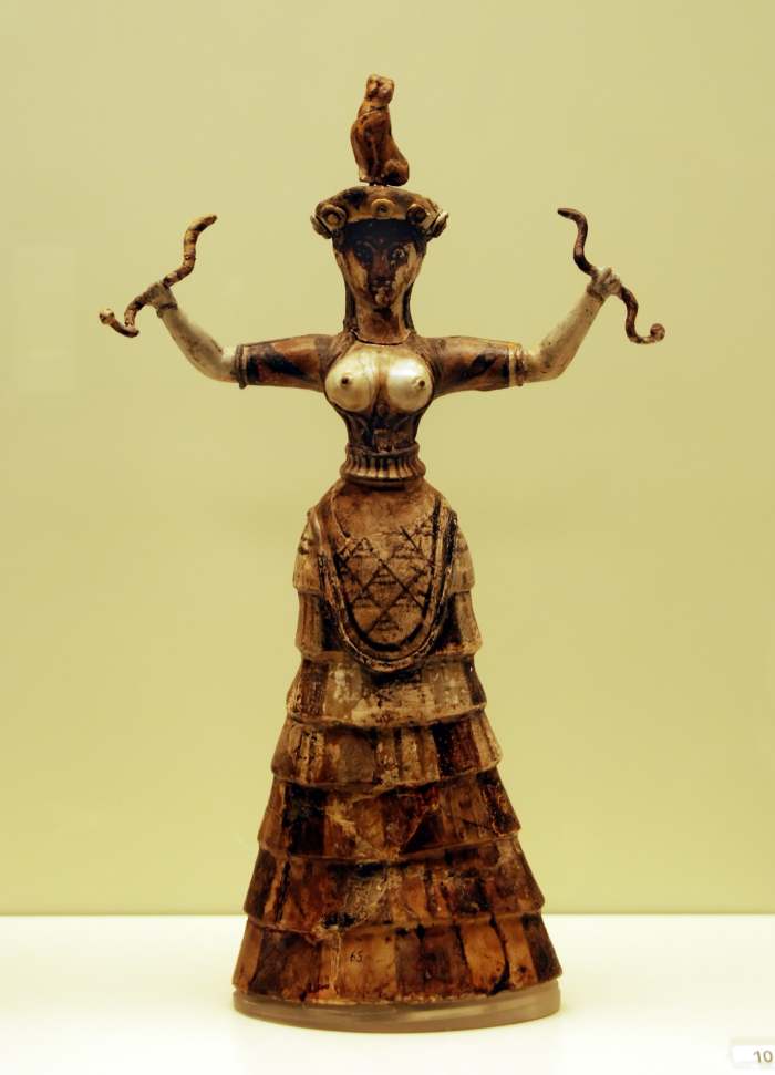 Snake Goddess of Crete