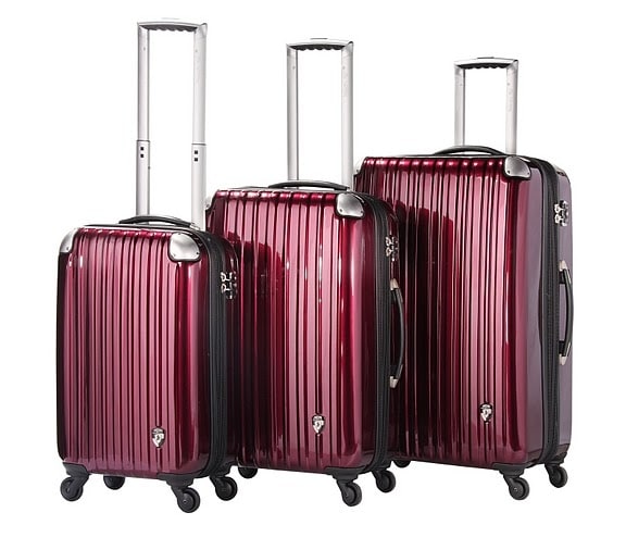 Heys Velocity Collection in Metallic Ruby Red http://www.airlineintl.com/catalog/velocity-collection-by-heys-usa