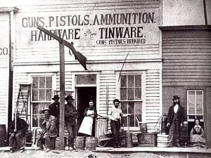 The hardware store provided the prairie town more than just hardware. It provided general merchandise, grocery, building materials and an active catalog business for all the items not found in the store.