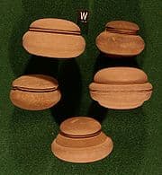 Pictures of similar calcareous concretions, which exhibit equatorial grooves, found within Schoharie County, New York.