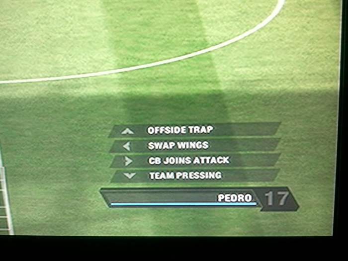 The 'Swap Wings' quick tactic quickly allows for you to tell your wingers to switch positions from crossing wingers to lethal cut-inside-and-shoot wingers.