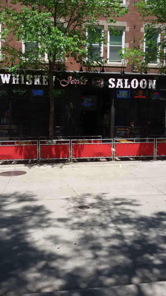 The Pub on State Street used to be located where the Saloon is now. Picture taken in June 2019.