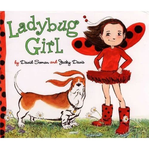 Ladybug Girl by David Soman is a recent bestselling children's book that pairs well with the Ladybug Game for gift giving.