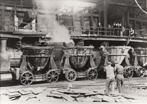 Cargo Fleet works were inaugurated in 1902. Previously Cleveland Port, the site was finally shut down in the late 60s, The workforce was redistributed around the other sites or took redundancy. Dad was transferred to Lackenby after ca. 20 years here