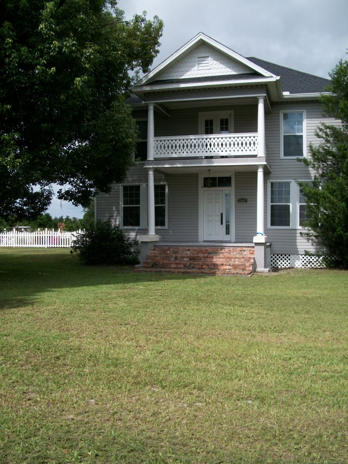 An "old money" home surrounded by large orchards, once owned by a lawyer who ran for the state legislature -- and whose name is forgotten.