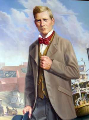 Thomas G. Ryman, the riverboat captain that the Ryman Auditorium is named after. And a "ghost" that still haunts the Ryman to this day.