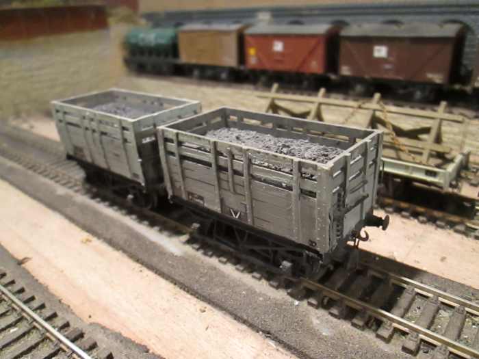 A pair of the end-brake coke wagons (seen above). There were coking ovens at works in the North East as well as others that supplied works from outside the area