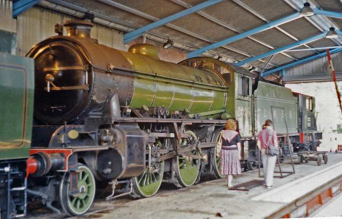 Here is K1 2005 under NELPG ownership in LNER livery at Grosmont Shed (home base) - image by Ben Brooksbank - Hornby brought out their 4mm version between November 2014 and January 2015