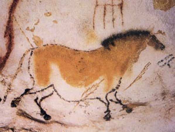 Many of the cave paintings are genuine works of art. Then again, many of them are hand prints.