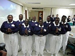 The Master referred the African Tzu Chi volunteers as "Black Pearls" which are more valuable than the ordinary "white" ones.