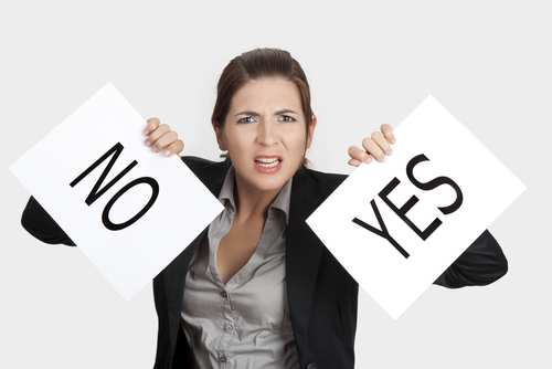 No means no. Yes means yes. When dealing with a controlling person it's important to make a decision and stick to it.