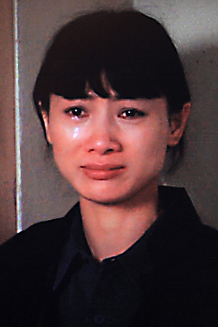 One of the most poignant moments of the movie as a tearful Shen Yuelin reveals her innermost secrets to Jack Moore
