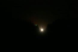 Paulding Light, Paulding, Michigan. This light is said to be a ghost. No explanation for it can be found.