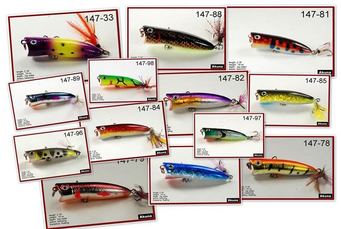 Your dad will never run out of fishing lures with the Akuna Bulk Pack with Fishing Lures, 112 Crank Baits, Spoons and Spinner Baits