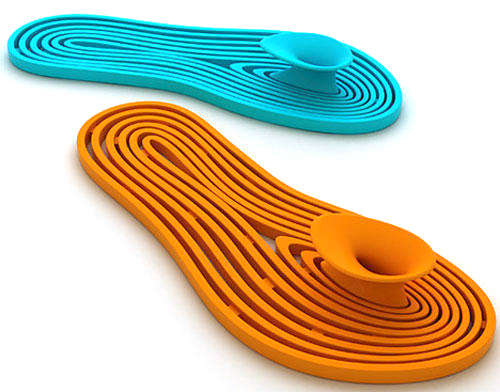 You could probably use these to stick items to the fridge by licking (if foot germs don’t bother you).