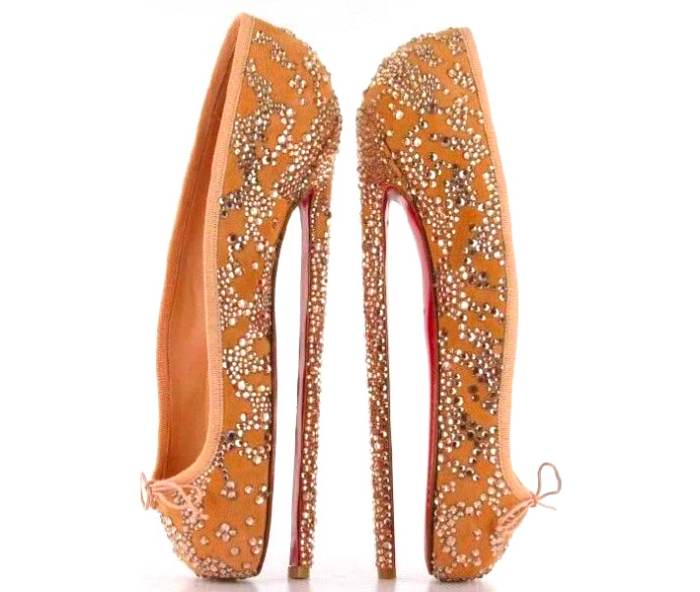Ballerinas may possibly find these comfortable, as the tiny stick-thin heel support is more than what they are used to.