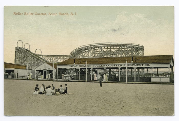 ....the South Beach amusement district, also on Staten Island and both side by side. Staten Island residents were very lucky.