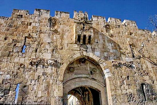Lions Gate or Stephen's Gate or Sheep Gate. Israeli paratroops from the 55th Paratroop Brigade came through this gate during the Six-Day War of 1967 and unfurled the Israeli flag above the Temple Mount.
