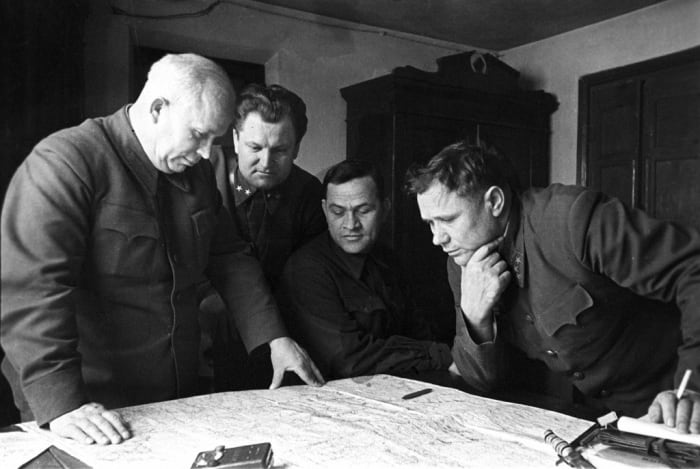 Nikita Khrushchev would lead the defense of Stalingrad from his underground headquarters tunneled deep into the Tsarista gorge.