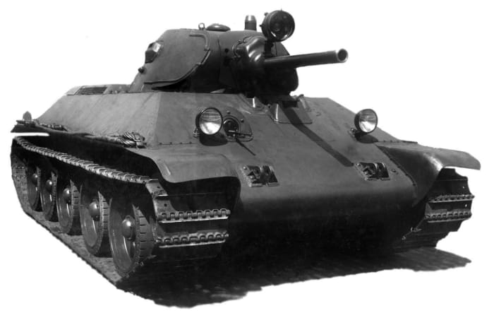 The 1940s version of the T-34. The T-34 would be used for the first time in mass during the Battle for Stalingrad.