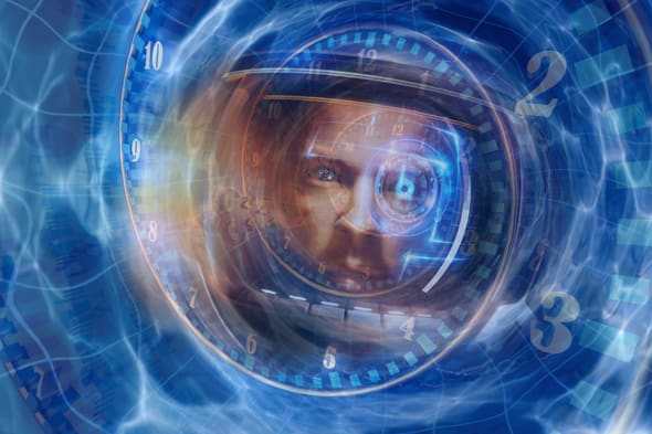 This excellent illustration exemplifies my concept of what a Duncan Cameron created time portal may have looked like.