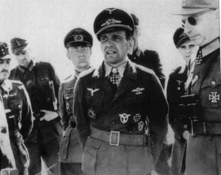 Rudel early in the was at the height of the German's success. He would fight almost exclusively on the Eastern Front against the Soviet Union.