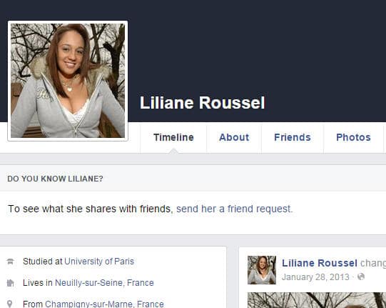This is also Chelsea Boamah using a different name on FB. But the photo is Nikki Sims, a well known model.
