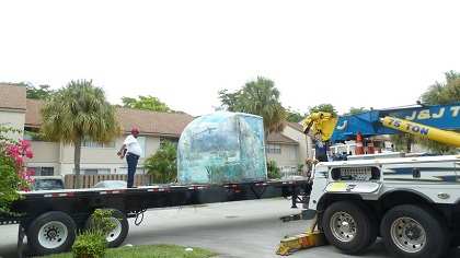 8 tons engineered to withstand 200 or more continuous mph winds. NOT A USEFUL FARM STRUCTURE says FL Dept of Ag