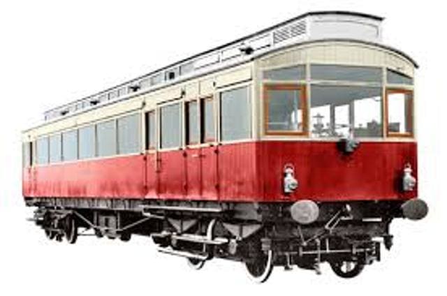 1903 NER Petrol-electric Autocar. This is the livery of the vehicle as completed for launch mid-October, 2018. The only difference in the updated version is the power source - diesel instead of petrol