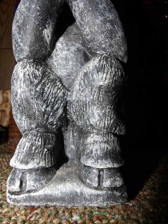 Although a gargoyle, seen in the right light this statue reminds me of Him, without the beard and awesome, but still close.