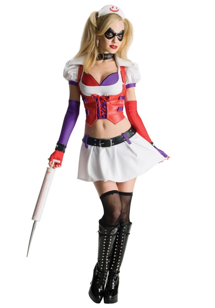 Amazon has this costume for you. If you have a corset and a white skirt you might consider putting this look together yourself.