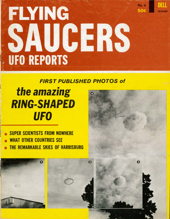 The first published Photoshop of the amazing ring shaped UFO; Plus super scientist from nowhere, what other countries see, and the remarkable skies of Harrisburg.