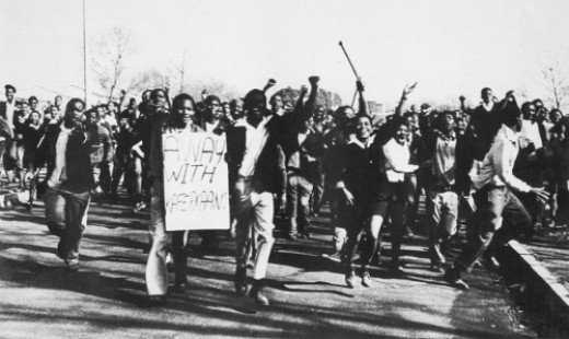 It was a Revolution By The Soweto Students, for the Students' Education and the Liberation Of Africans Under the Nazi Heel Of Apartheid