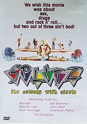 The box for the Liberty International DVD release of Splitz. It was a reworking of the Gemstone VHS box. Most likely this and the Gemstone release were unauthorized.