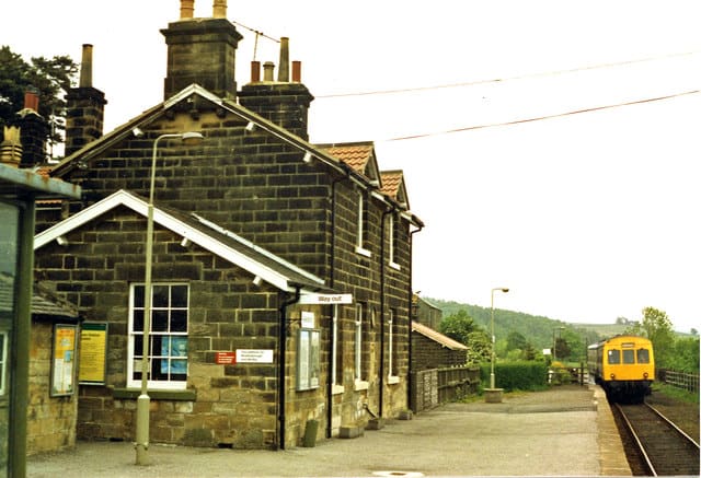 Fast forward about twenty years, the station was renamed 'Castleton Moor' in 1965 - see text above