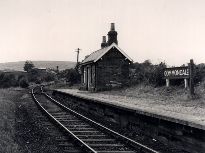 This is the scene I had when I came to my first Scout camp at Commondale in 1960. The shelter was pretty dilapidated. The camp site was where previously the brickworks had been, closed the year I was born in 1947