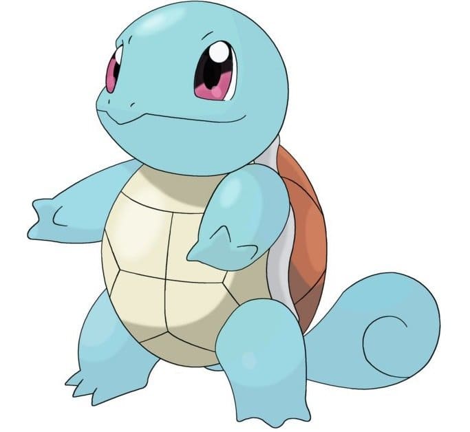 glitter squirtle