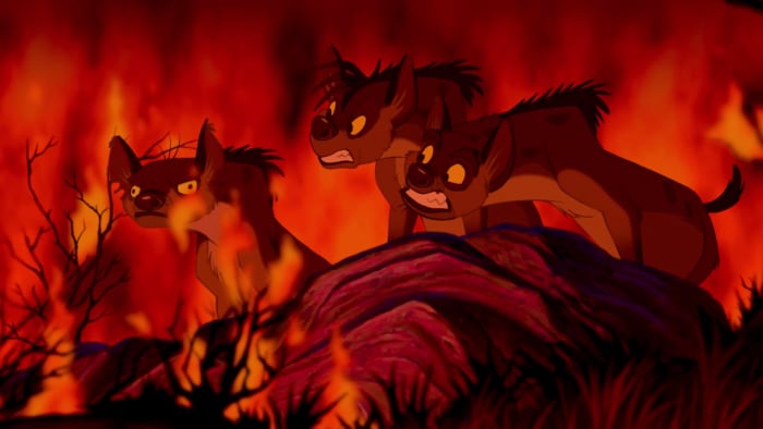 The hyenas thought they were on the right side by helping Scar. When they learn otherwise, they turn on him.