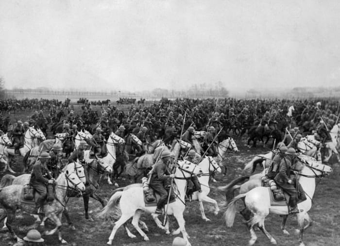 Polish cavalry would prove brave and reckless charging German tanks taking heavy casualties.