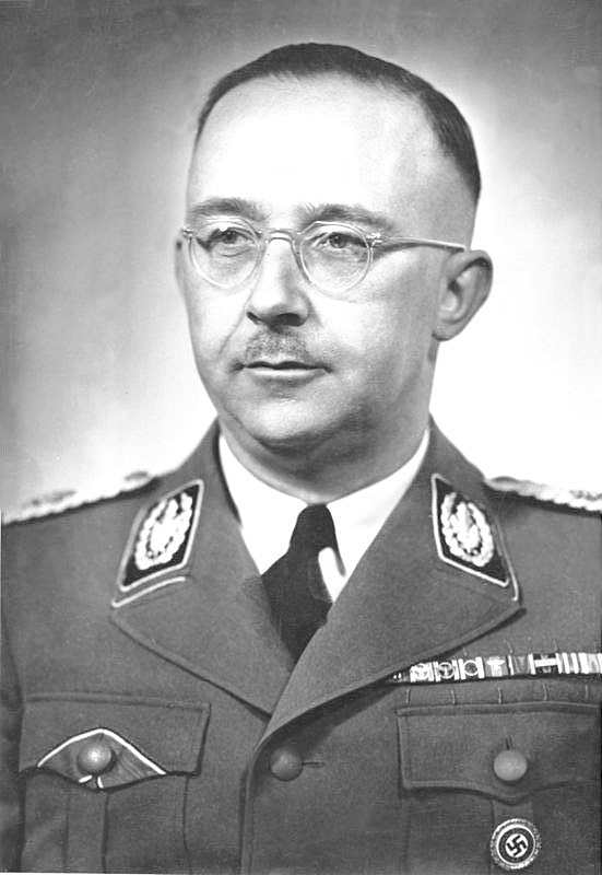 Heinrich Himmler was Reichsführer of the Schutzstaffel (Protection Squadron; SS), and a leading member of the Nazi Party of Germany. Himmler was one of the most powerful men in Nazi Germany and a the main architect of the Holocaust.