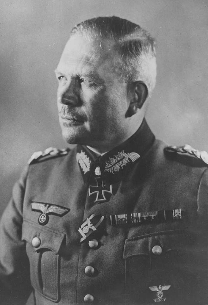 Heinz Guderian an early pioneer and advocate of the "Blitzkrieg" doctrine, he played a significant role in the development of the panzer division concept in the German army.