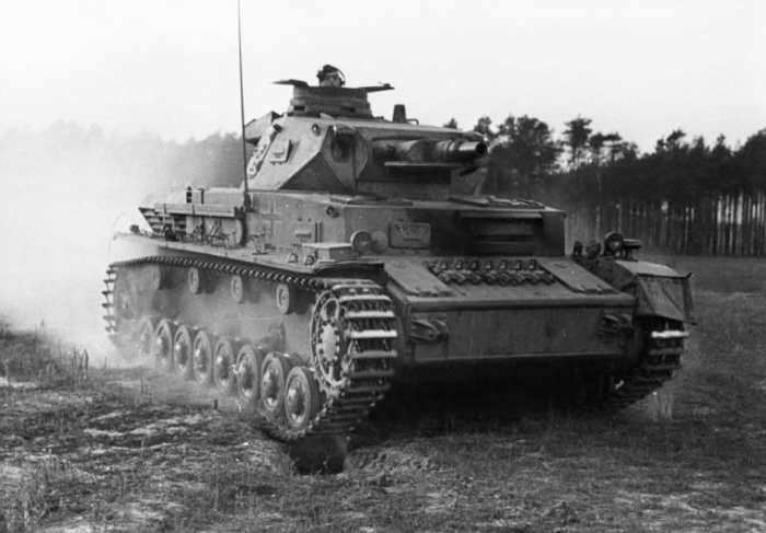 German MK IV heavy tank only a few hundred were available for the invasion of Poland September 1939.