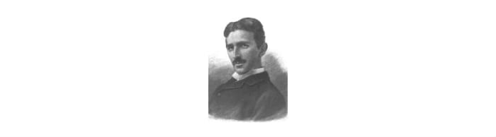 Nikola Tesla, 1856-1943, American inventor of radio,controlled boats, the infamous Tesla coil, and tons of other neat little gadgets.