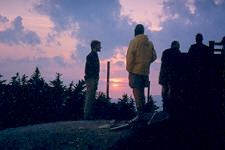 Instead of pressing on, a group of us decided to spend the rest of a beautiful afternoon, evening and night on the summit of mountain on the Appalachian Trail in Vermont.