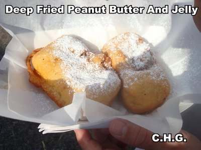 Delicious Deep Fried Peanut Butter And Jelly Sandwiches. This unique item is so delicious. And so easy to make.