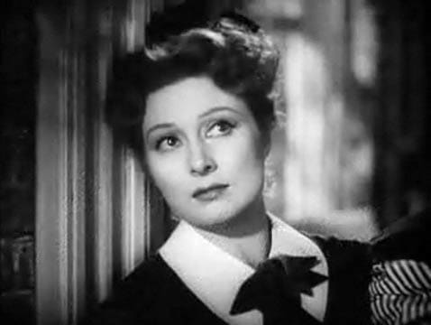 Ms. Greer Garson in the film "Pride and Prejudice" in 1040.