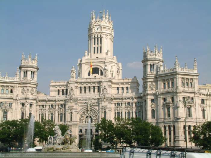 Madrid...it had never occurred to me that a country of such primitive background could produce such magnificence