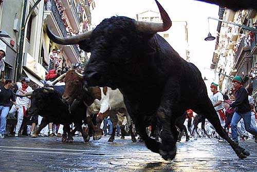...Harry was an original Pamplona runner and every year runners from all over the world would congregate in Harry's Bar